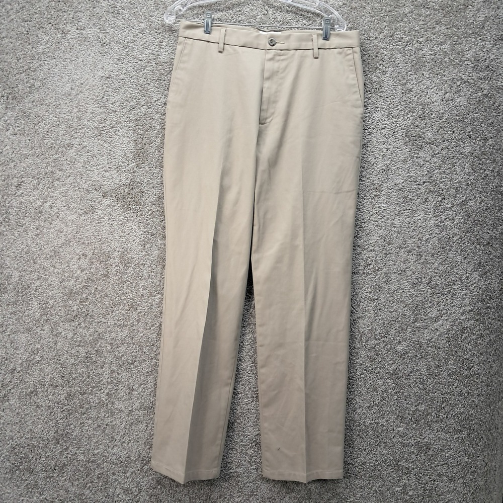Dockers Mens Classic Fit Chino Pants Khaki Tan Cotton Stretch Trousers 32x29